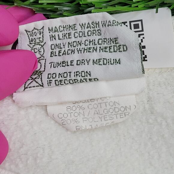 Vintage Maui Sunflower Sweatshirt Women L 26x25 Baggy USA - Picture 12 of 16